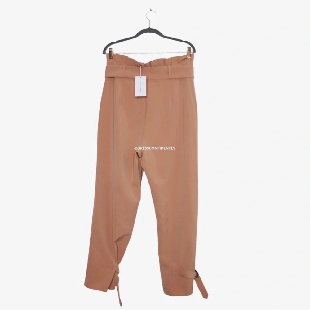 LOVERS + FRIENDS Rafaella Ruffle Paperbag Waist Pants_6
